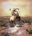 A Slick Rider cowboy Charles Marion Russell Indiana